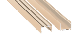 Profile LUMINES type alba Light Ivory lacquered 4,15 m